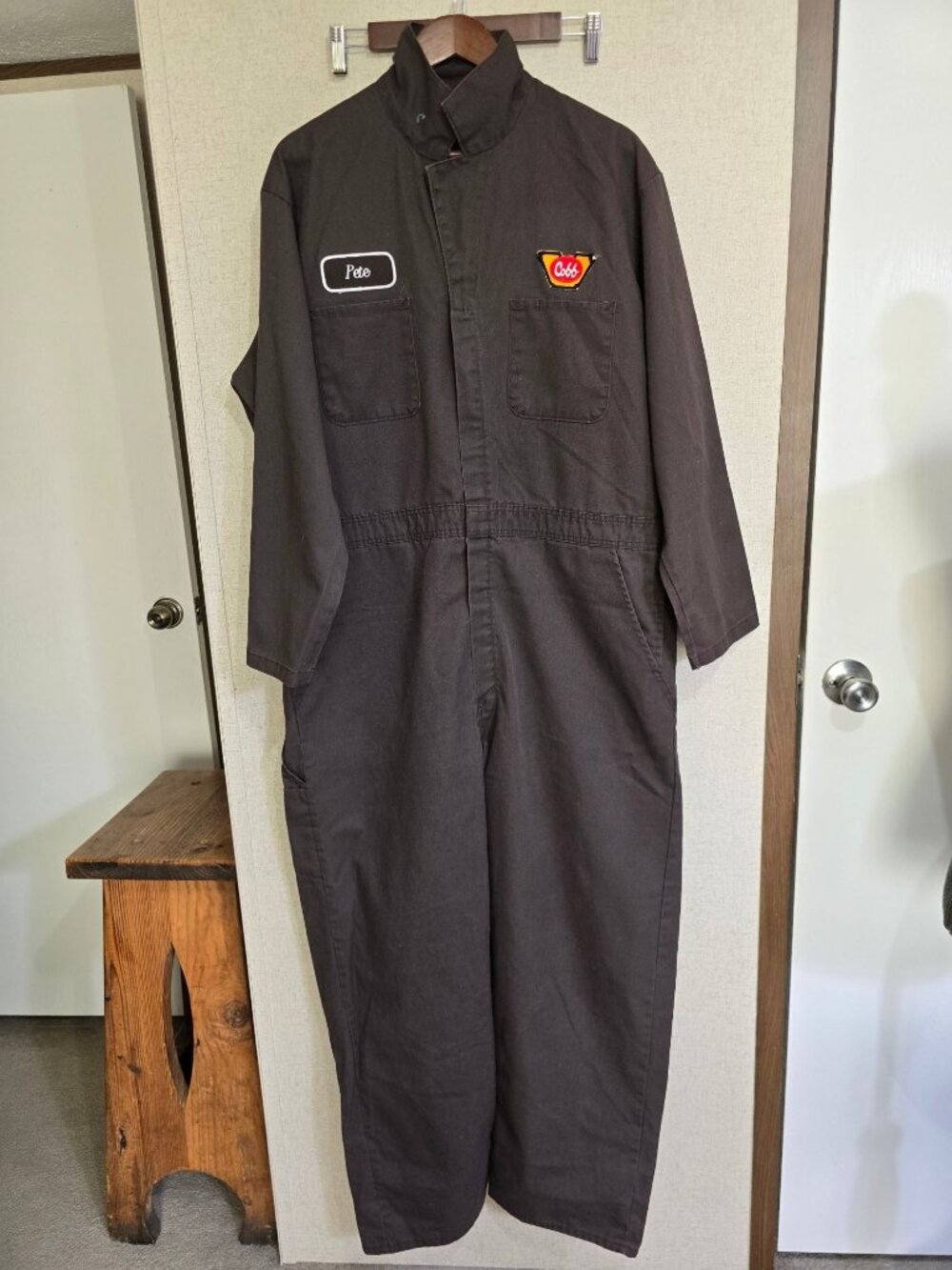 Red Kap 48-RG Mens Coveralls Brown Jumpsuit Work Uniform USA Pete Cobb